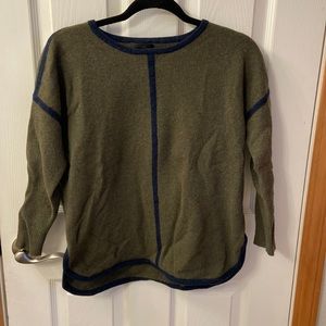 100% wool J Crew sweater